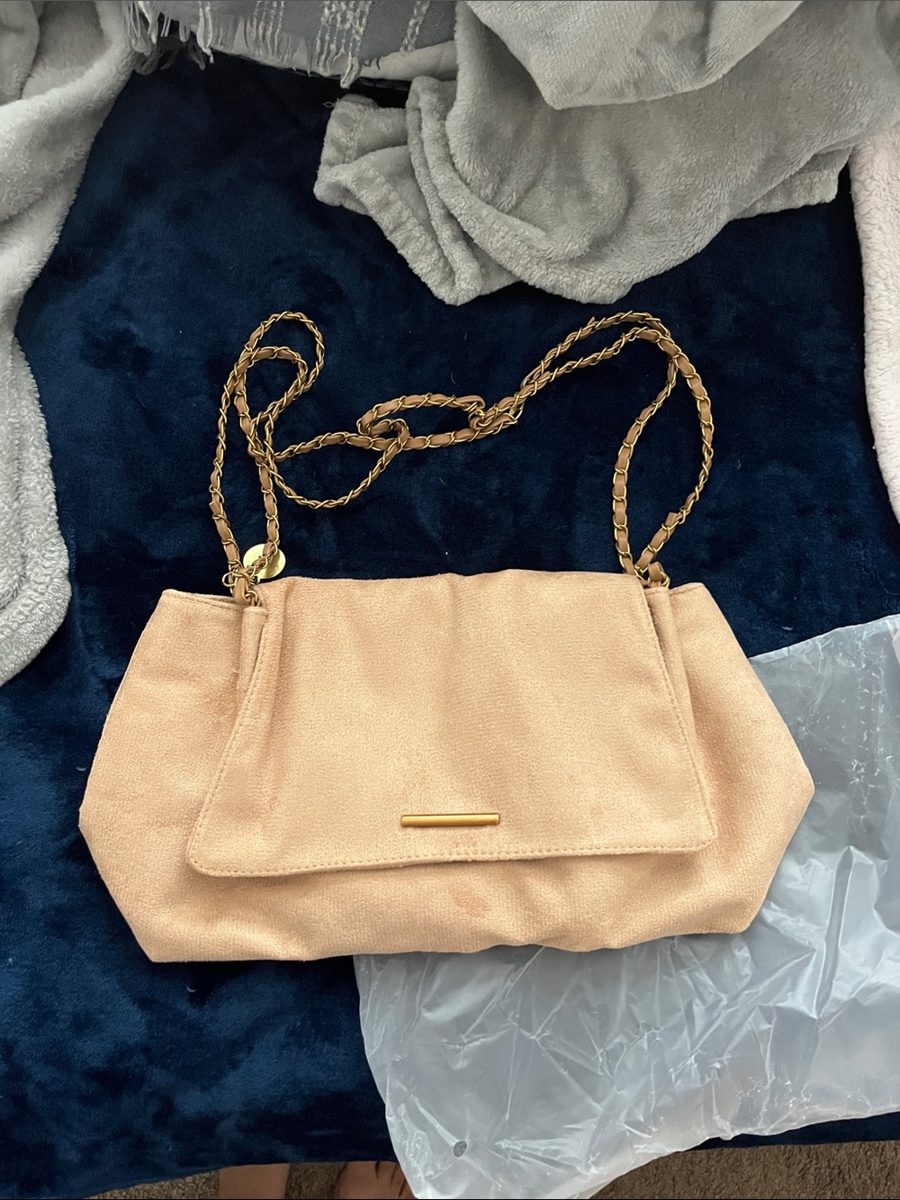 Brand new still in bag SOFT suedey handbag